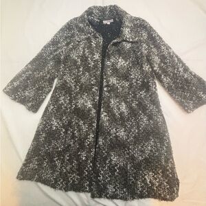 3 Sister Women's Black and Gray sweater Sz small